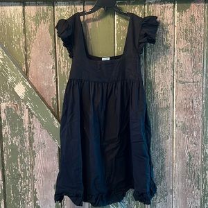 Aerie black sleeveless dress
